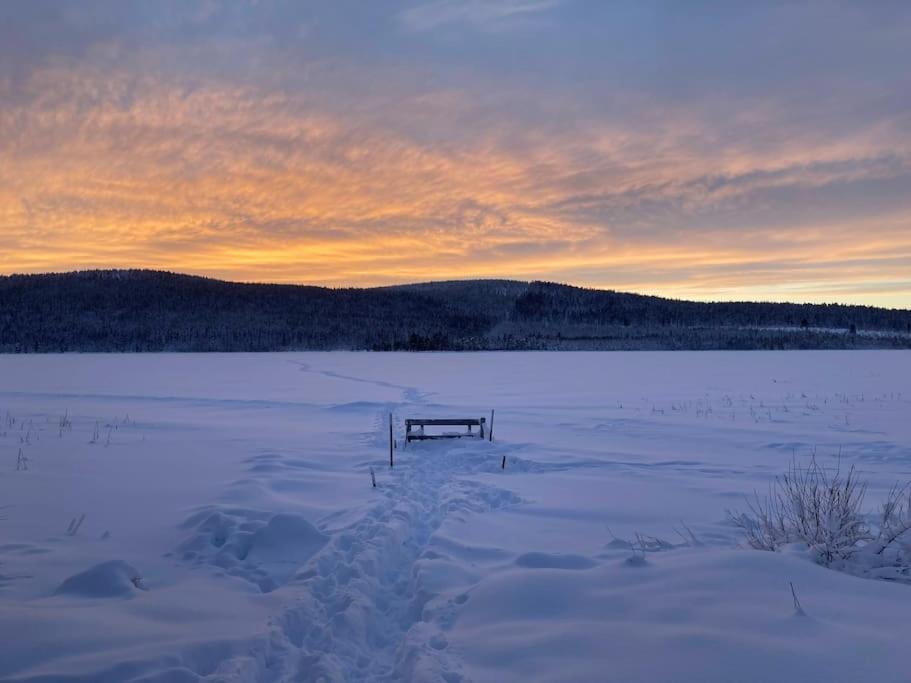 Lakeside Wilderness Cabin Jokkmokk Esterno foto