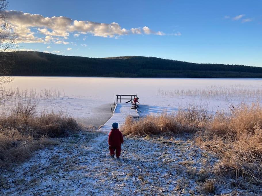 Lakeside Wilderness Cabin Jokkmokk Esterno foto