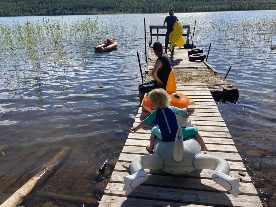 Lakeside Wilderness Cabin Jokkmokk Esterno foto